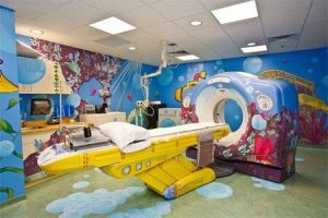 Custom indoor sign mural MRI